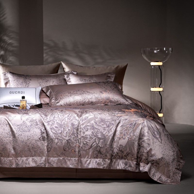 Brauner Premium Jacquard Luxus – Home Textiles Premium Bewertung und Preis