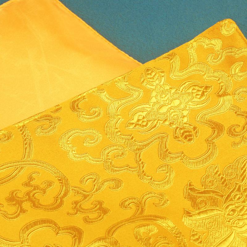 Tibetisches Gelbes Mandala-Sto – Home Textile Bewertung und Preis