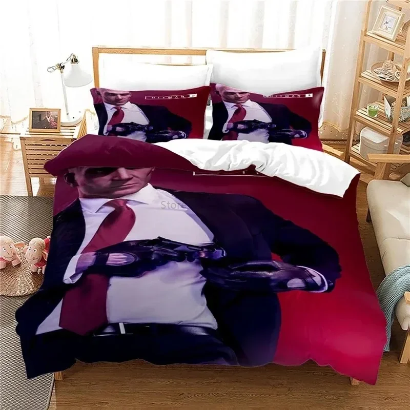 Hitman Killer 3D-Bettwäsche-Se – Home Textiles Sale Bewertung und Preis