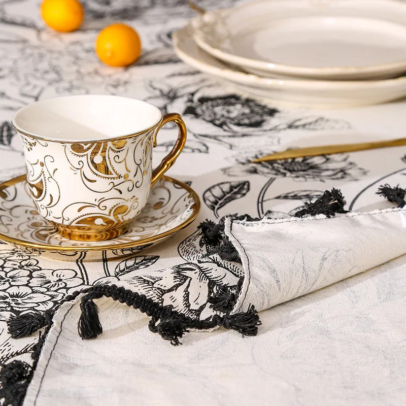Tischdecke mit Blumenmuster, h – Home Textiles Sale Bewertung und Preis