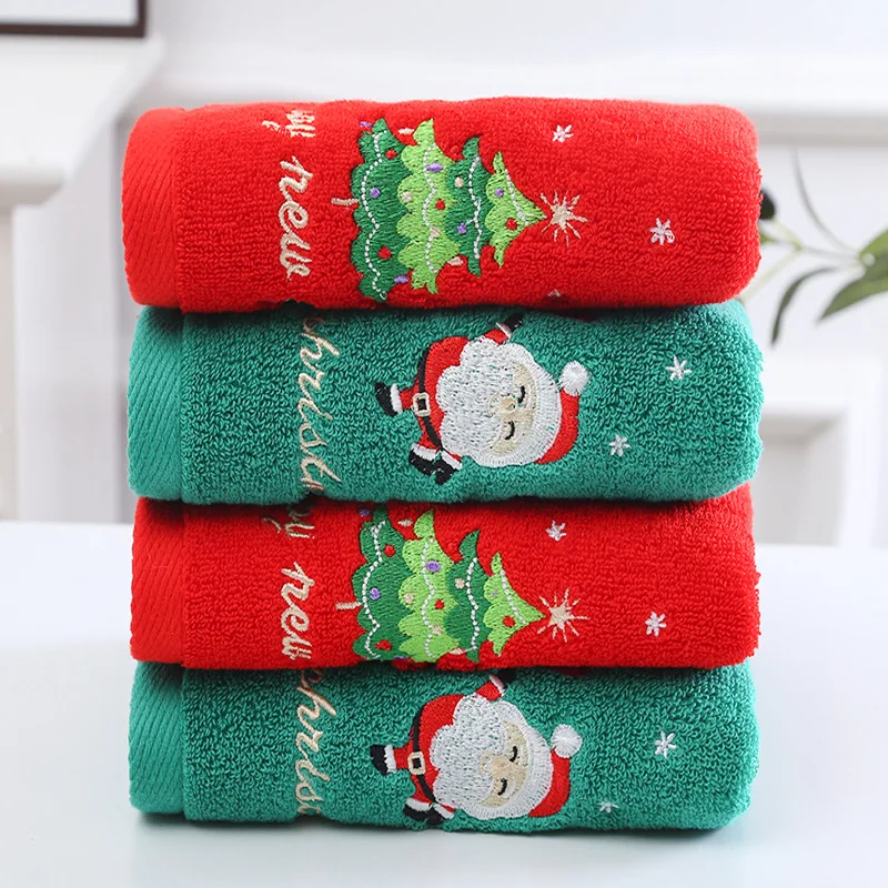 Weihnachtshandtuch, Geschenkbo – Home Textiles Face Towel Bewertung und Preis